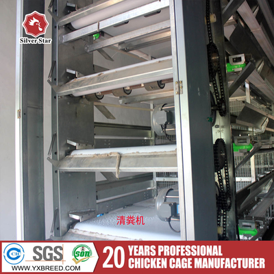 Galvanized Poultry Hen Chicken Cage And Water System For 10000 Birds Poultry Farm Design Layout