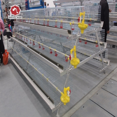 A-Type Q235 Steel Baby Chicken Cage With Hot Galvanized Wire Mesh