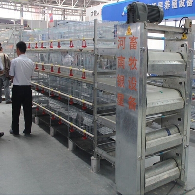 3 Tiers Battery Chicken Breeder Cage H Type Hot Dipped Galvanized Egg Layer Hen