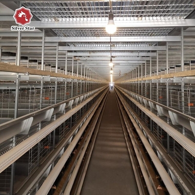 Hot Galvanized A Type H Type 3/4tier Chicken Cage Layer Poultry for Farming Equipment