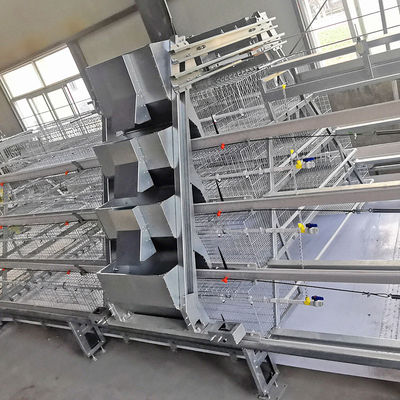 A-type Q235 Steel Baby Chick Cage Equipped With Hot-dip Galvanized Wire Mesh