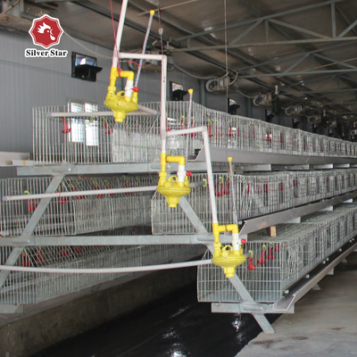 A-type Q235 Steel Baby Chick Cage Equipped With Hot-dip Galvanized Wire Mesh