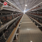 3-8 Tiers Poultry Cage Battery System U type HDG Steel Material