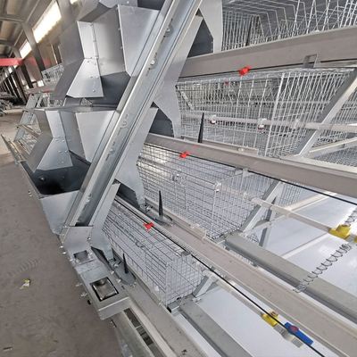 A-type Baby Chicken Cage Made Of Q235 Steel With Hot-dip Galvanized Wire Mesh