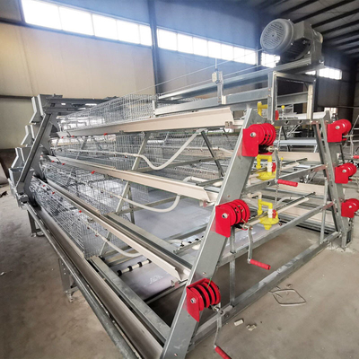 A-type Baby Chicken Cage Made Of Q235 Steel With Hot-dip Galvanized Wire Mesh
