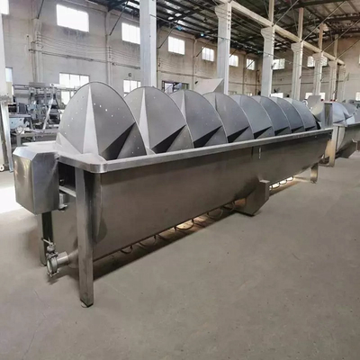 Poultry Chicken Cooling System Spiral Pre-Cooler Processing Machine Stainless Steel Slaughter