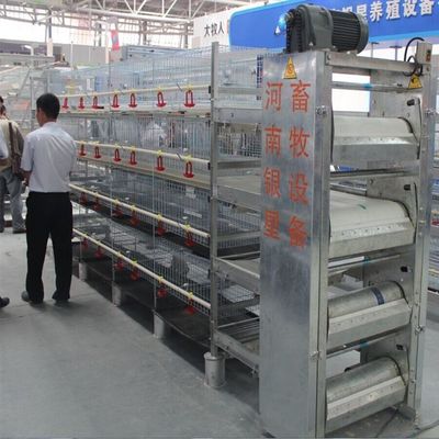 Hot-Dip Galvanized Battery Chicken Cage Fully Automated IoT-Controlled with Medical-Grade Disease Prevention for Poultry Farming Equipment