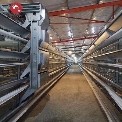 Q235 Steel Mire Battery Layer Chicken Cage Breeding Hens Cage