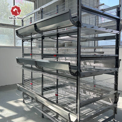 Battery Chicken Cage Multi Tier Layer Cage with Automatic Manure Removal and Egg Collection Systems for Poultry Farm Management